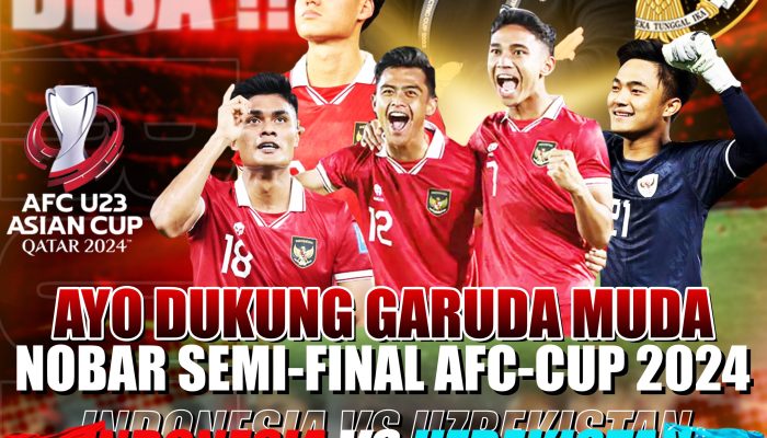 Ramaikan..!! Nobar Timnas Indonesia VS Uzbekistan dan Dapatkan Door Prize Menarik