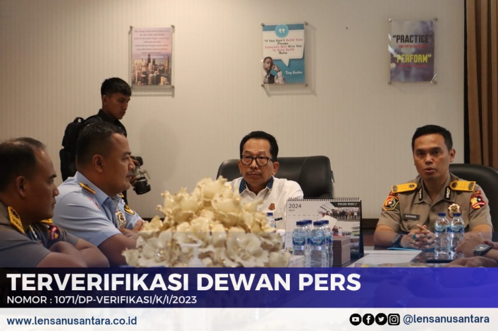 Kajati Riau Terima Kunjungan Sespim Lemdiklat Polri