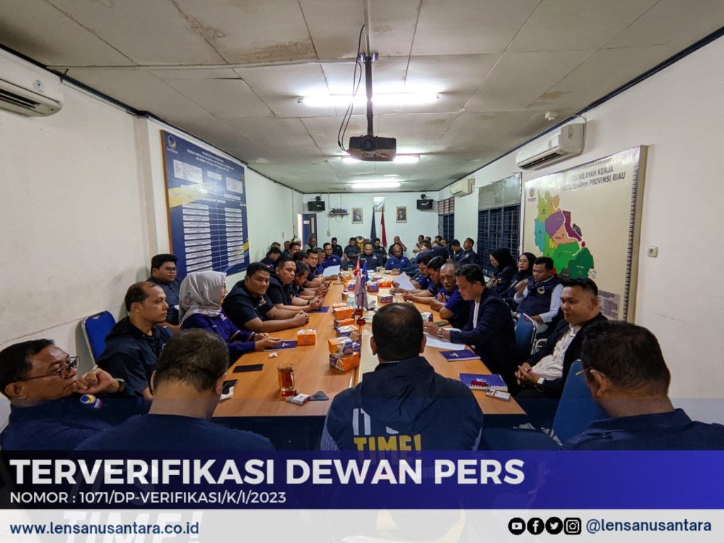 NasDem Riau Gelar Rapat Koordinasi Persiapan Pilkada 2024