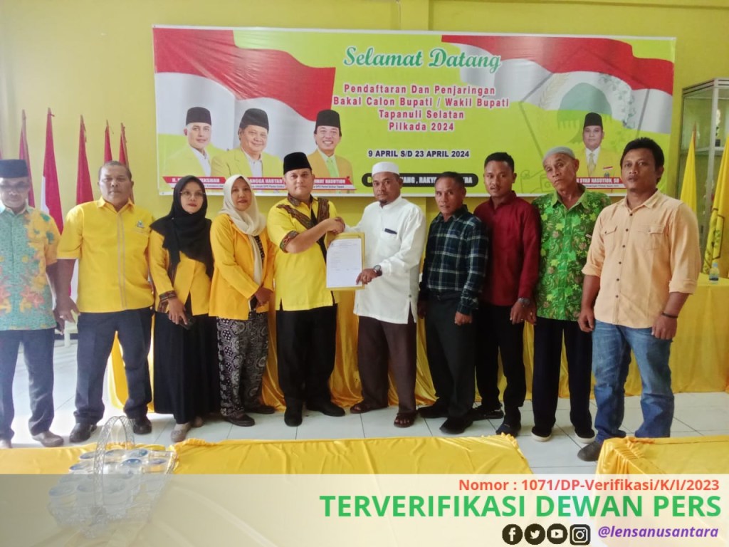 Penjaringan Bakal Calon Bupati Tapsel dari DPD Partai Golkar Diikuti Wabup&nbsp;Rasyid