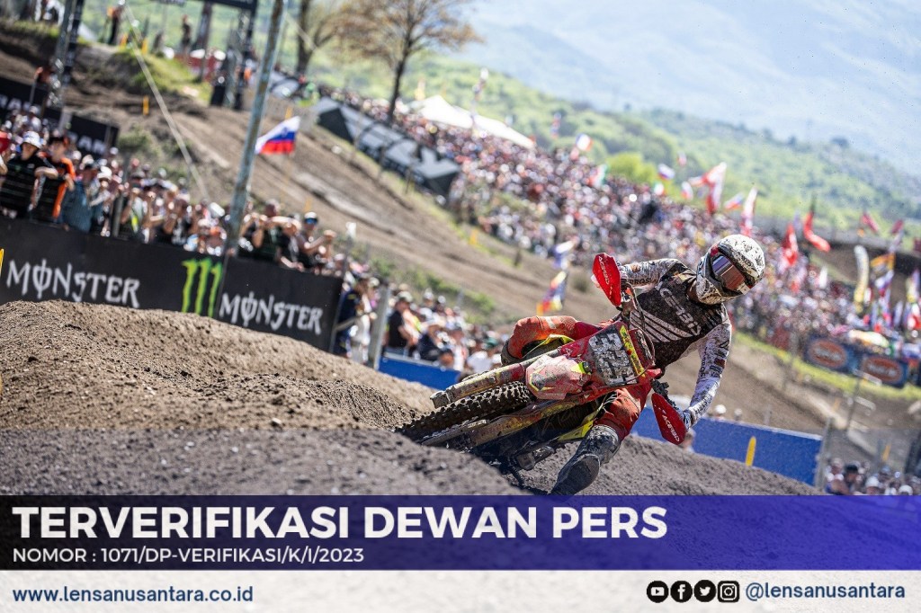 Crosser Astra Honda, Delvintor Lanjutkan Aksinya Bersama CRF250R di MXGP Portugal