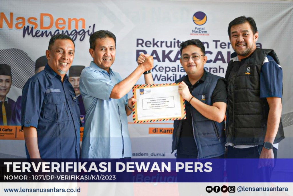 Ikut Pilkada Dumai, Viencent Resmi Ambil Formulir ke Sejumlah Parpol