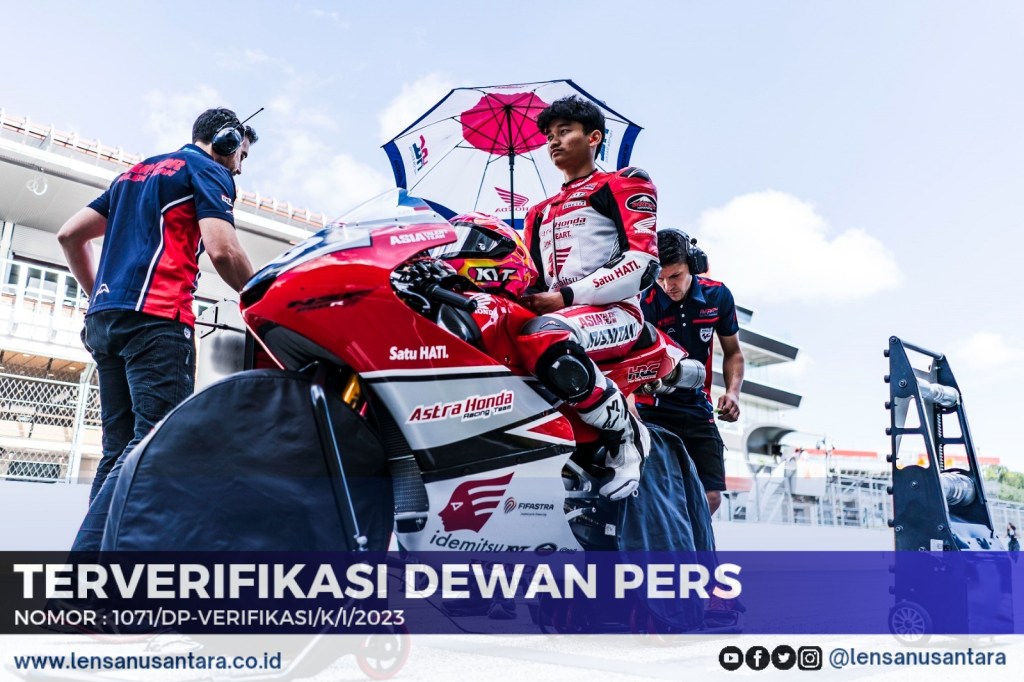 Pebalap Astra Honda Arbi Aditama Siap Taklukan Tantangan Kelas Dunia di GP Catalunya