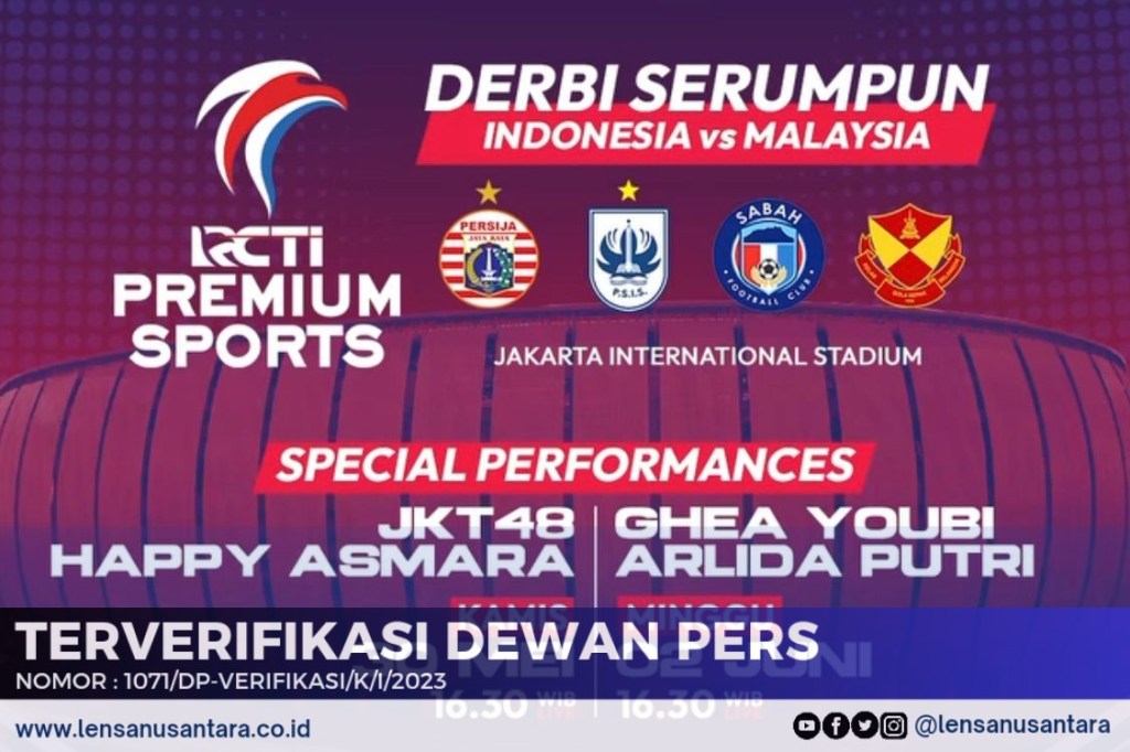 Saksikan RCTI Premium Sport, Menyajikan Pertandingan Bergengsi “Derbi Serumpun” antara 2 klub Indonesia dan 2 klub Malaysia, Live di&nbsp;RCTI!