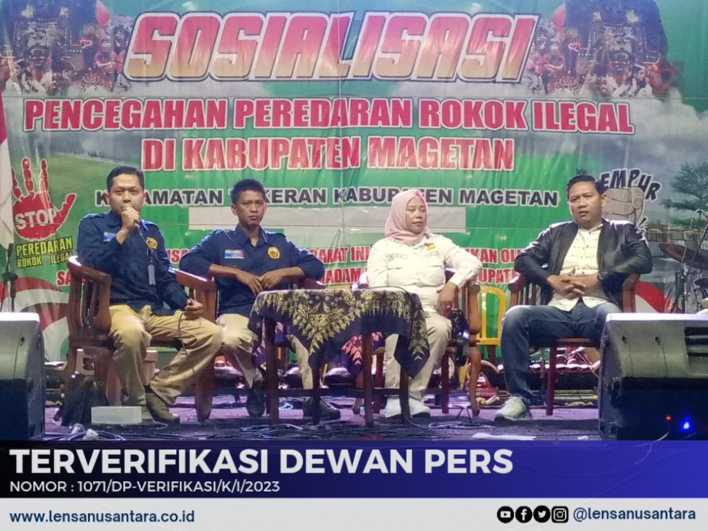 Bea Cukai Madiun dan Satpol PP Magetan Gelar Sosialisasi Gempur Rokok Ilegal di Kecamatan&nbsp;Takeran