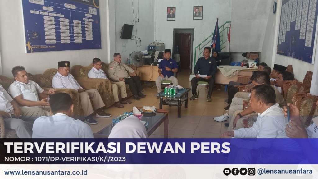 DPC Gerindra Silaturahmi ke DPD Nasdem&nbsp;Dumai