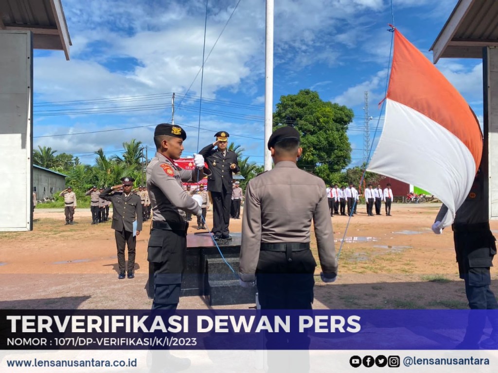 Polres Pulau Taliabu Gelar Upacara Peringatan Hari Lahir Pancasila 1 Juni&nbsp;2024