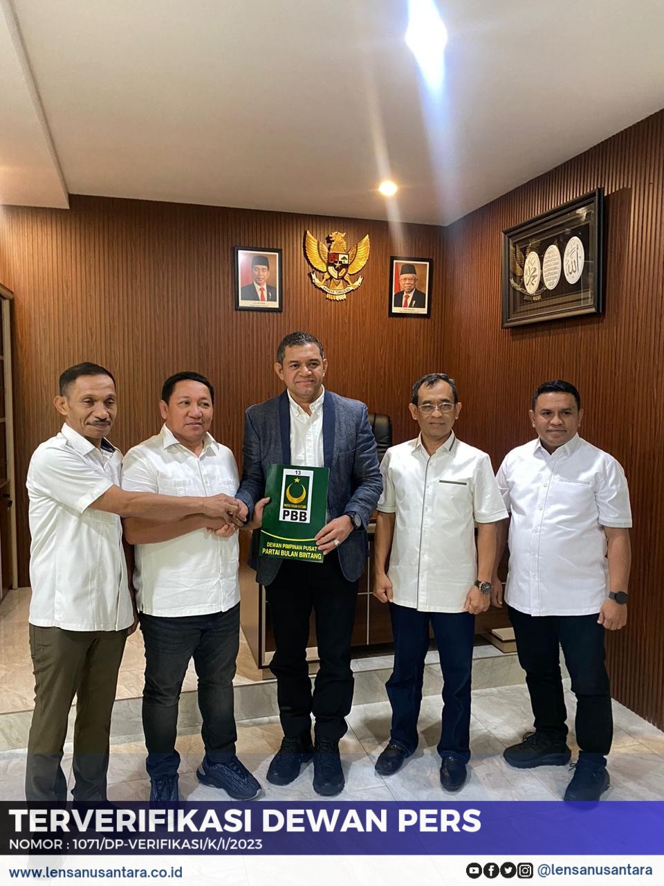 Kantongin B1 KWK dari PBB, AM-SAH Siap Bertarung di Pilgub Maluku Utara