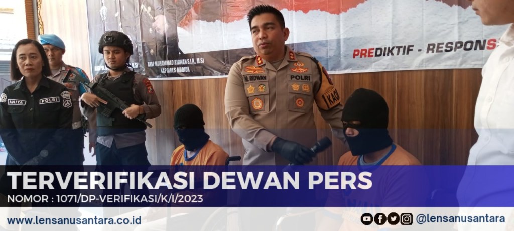 Satreskrim Polres Madiun Bekuk Dua Pelaku Perampokan Truk Muatan Besi&nbsp;Tembaga