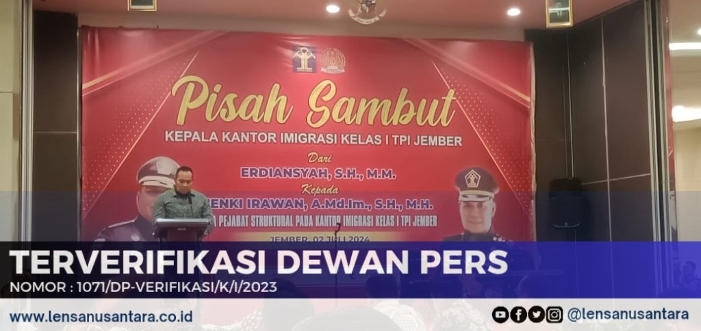 Pisah Sambut Kepala Imigrasi Kelas I TPI Jember, Henki Irawan Gantikan Erdiansyah