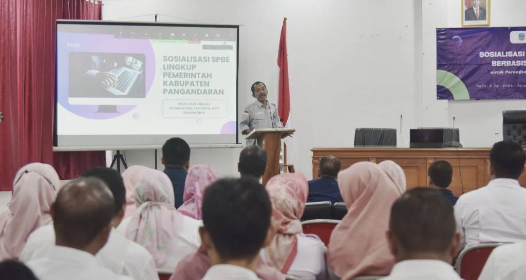 Diskominfo Sosialisasikan SPBE Dilingkup Pemkab Pangandaran