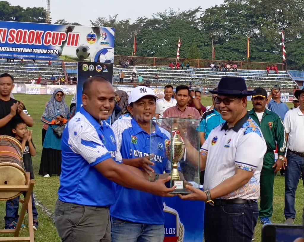 Epyardi Asda Berjanji Jika Terpilih Sebagai Gubernur Sumbar Akan Adakan Tournamen Sumbar&nbsp;CUP
