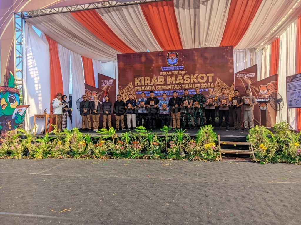 Kirab Maskot Pilkada Serentak 2024, “Si Jali” dan “Kang Osi” Akan Berkeliling di Madiun Selama Tiga&nbsp;Hari