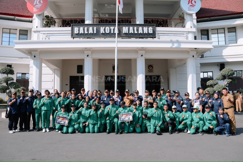 Atlet Kota Malang Siap Berjuang dan Bertarung di PON XXI, Pj. Walikota Malang Beri Pesan Khusus